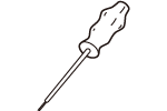 MITSUBISHI Spare Parts TKY08D Wrench / Driver Torx #T8