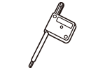 MITSUBISHI Spare Parts TKY20F Wrench Torx Flag Key
