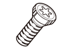 MITSUBISHI Spare Parts TPS3 Screw