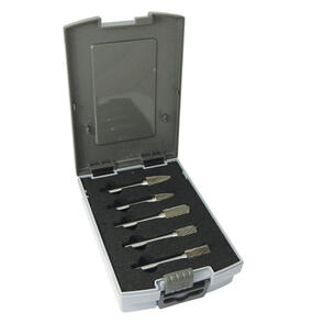 TUFF Carbide Burr Set 5 Piece - 6mm shank (TCBMSET5)