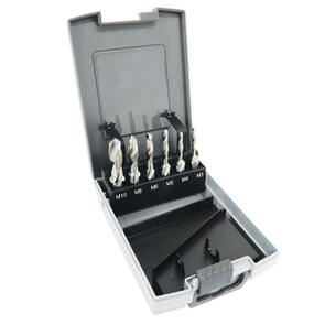 TUFF Drill & Tap HSS Metric Coarse Set Quick Release 6 piece (TDTSET6)