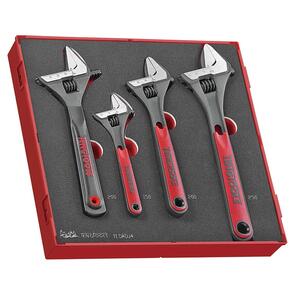 TENG Wrench, Adjustable Set 4pce (TEDADJ4)