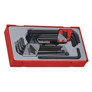 TENG Allen Key Set, Hex (MM, AF & TX) 28PCE TTHT28