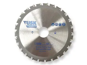 TUSK - TACH 125 - TCT Blade / Aluminium (125x2.2/1.6 26T)