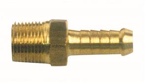 ARO Connector (Hose), 1/4" BSPM x 10mm Barb WA409