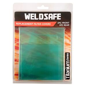 WELDSAFE Replacement Filter Covers 7Pk Titanium