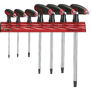 TENG Wall Rack Set, T-Handle, Hex, Imperial 7PCE AF (WRHEX07AF)