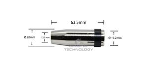 MIG XA24 Torch Nozzle-Conical (XA2416)