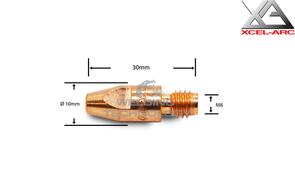 Binzel Style MIG Torch Contact Tip (XA4014-12) 1.2mm D10 M8x30mm