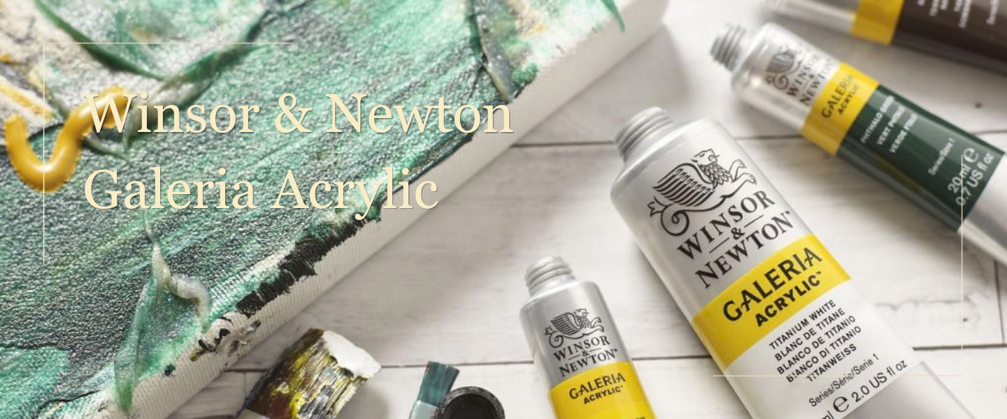 Galeria Acrylic Paint - Range Banner