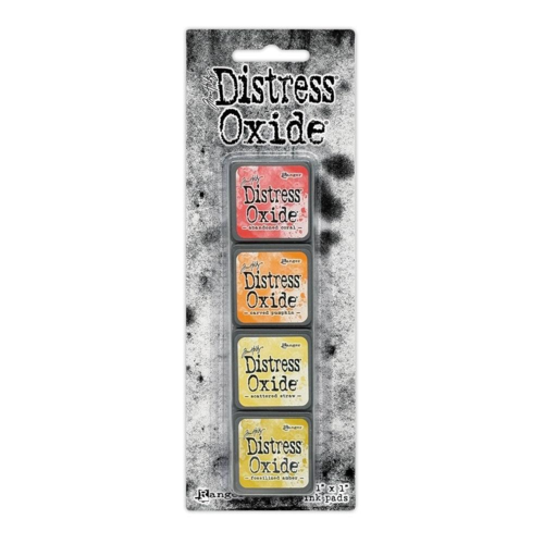 Ranger Ink Tim Holtz Distress Mini Oxide Ink Pads 4/Pkg - Kit #14 | The ...