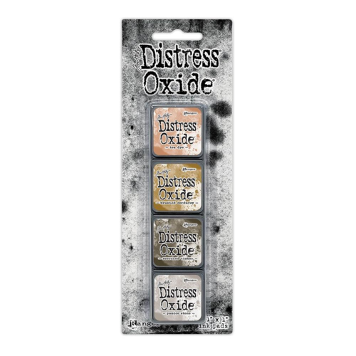 Ranger Ink Tim Holtz Distress Mini Oxide Ink Pads 4/Pkg - Kit #18 | The ...