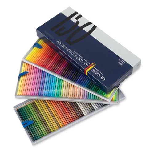 Holbein Artists' Coloured Pencil Set of 150 | The Ribbon Rose
