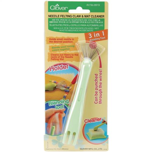 Clover Felting Needle Claw & Mat Cleaner | The Ribbon Rose