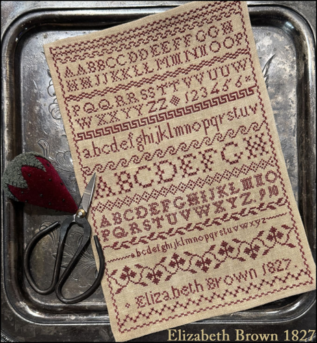 Assorted Cross Stitch Charts The Scarlet House - Elizabeth Brown 1827 ...