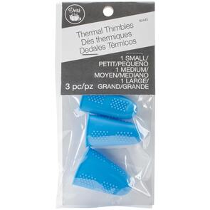 Dritz Clothing Care Thermal Thimbles 3 Pack