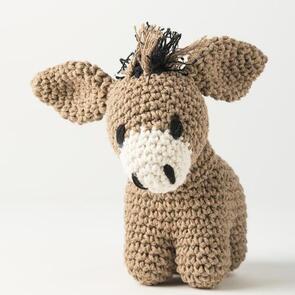 Hoooked Amigurumi Kit : Donkey Joe kit - Taupe