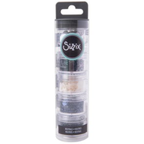 Sizzix Making Essential - Sequins & Beads, Neutral Assortment, 5P