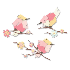 Sizzix Thinlits Dies By Olivia Rose 11/Pkg - Painted Birds