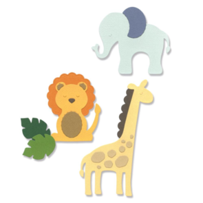 Sizzix Thinlits Dies By Jennifer Ogborn 8/Pkg - Basic Zoo Animals