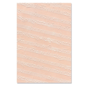 Sizzix Textured Impressions By Kath Breen - Musical Notes