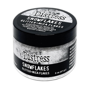 Ranger Ink Tim Holtz Distress Glitter and Mica Flakes - Snowflakes