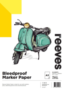 Reeves Bleedproof Marker Pad A3 - 50 pack