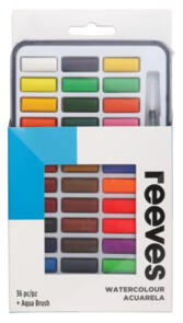 Reeves Watercolour Tin Set/36