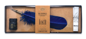 Manuscript Heritage Quill Pen & Ink Set