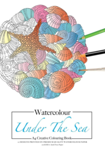 Jasart Adult Watercolour Book - Under the Sea