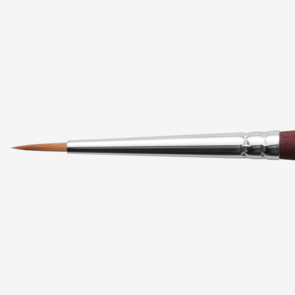 Princeton Velvetouch Short Handle Mini Round