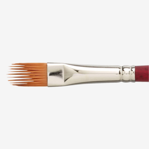 Princeton Velvetouch Short Handle Filbert b Grainer 3/8"
