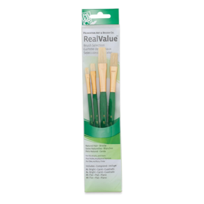 Princeton Real Value SH Natural Pack (Bright 2, 4, Flat, 6, 8)
