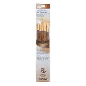 Princeton Real Value SH Natural & Synthetic Pack (Round 2, Flat 4, Fil 4, Bright 8, Rnd 6, Fil 12)