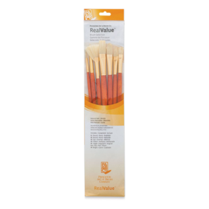 Princeton Real Value SH Natural Pack (Round 2, 6, Fan 6, Fil 8, Angle 6, Flat 10, Bright 6)