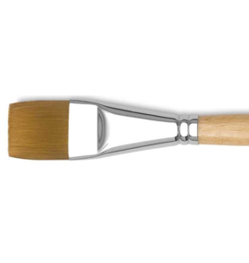 Princeton Snap Short Handle Gold 9650 Wash 1"