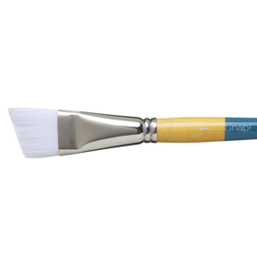 Princeton Snap Short Handle 9850 White Angle Shader