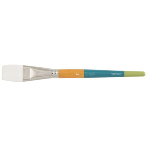 Princeton Snap Short Handle 9850 White Stroke 1"