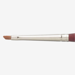 Princeton Velvetouch Short Handle Mini Angle Shader 1/16"