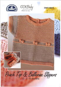 DMC Peach Top & Slippers
