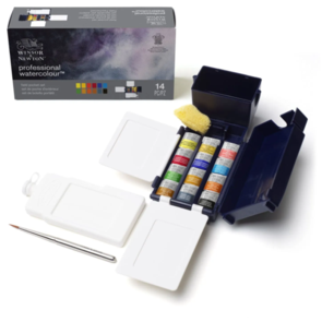 Winsor & Newton Professional Watercolour Field Pocket 14pc Set