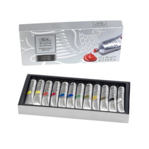 Winsor & Newton Professional Acrylic Paint Set 20ml - 12pc
