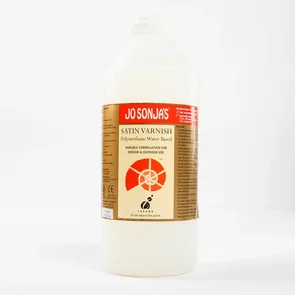 Jo Sonja Satin Varnish Water Based Polyurethane 1 Litre