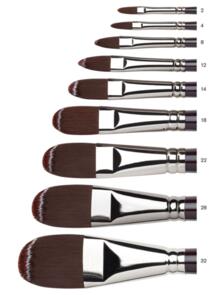 Winsor & Newton Galeria Acrylic Brushes - Filbert