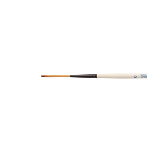 Tintoretto 159 LetterWriter Bronzo synthetic - Round Brush with Flat Tip, Short Handle