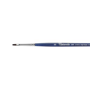 Tintoretto 108 Kazan Squirrel - Flat Brush Short Handle