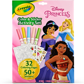 Crayola Color & Sticker Activity Set - Disney Prncess