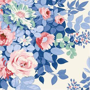 Tilda Something Blue || Whimsyflower - Cream