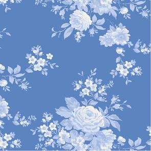 Tilda Something Blue || Carol - Cornflower