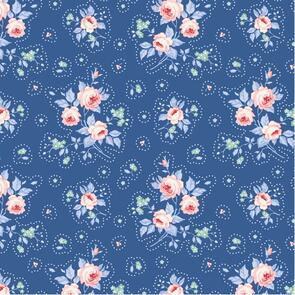 Tilda Something Blue || First Kiss - Denim